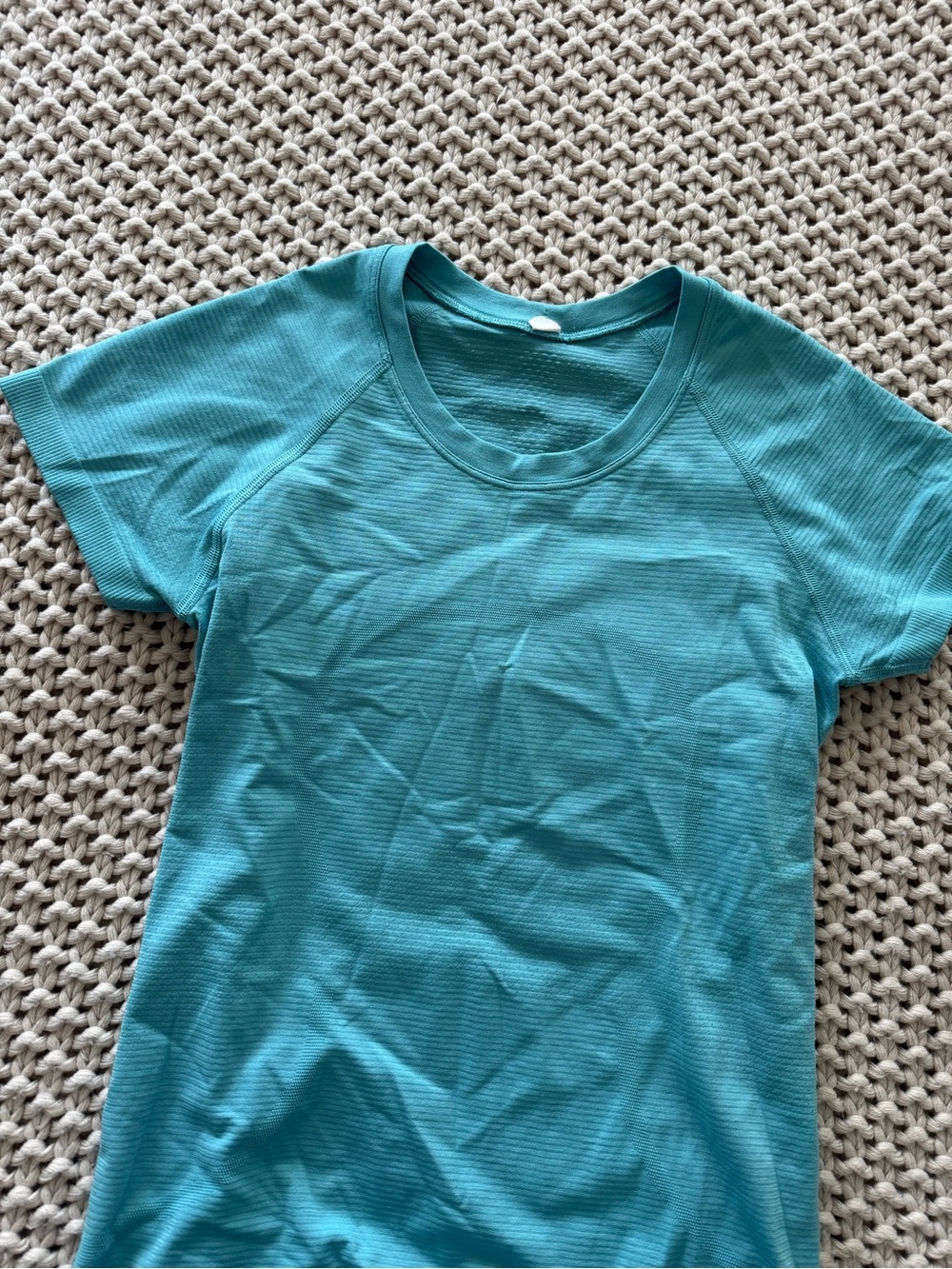 Lululemon Teal Swiftly Tech Short Sleeve Shirt